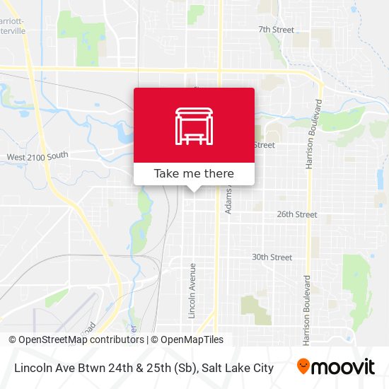 Lincoln Ave Btwn 24th & 25th (Sb) map