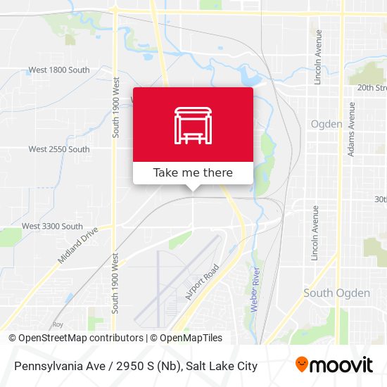 Mapa de Pennsylvania Ave / 2950 S (Nb)