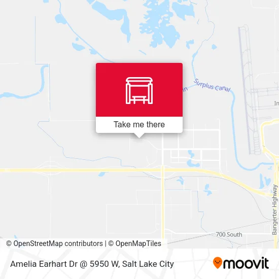 Mapa de Amelia Earhart Dr @ 5950 W