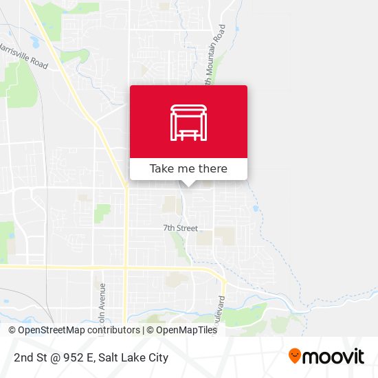 2nd St @ 952 E map