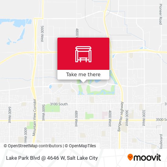 Lake Park Blvd @ 4646 W map