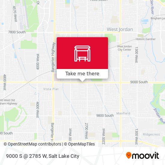 9000 S @ 2785 W map
