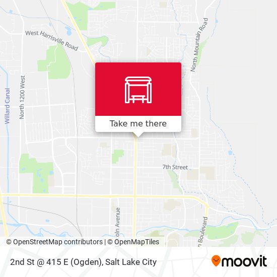 2nd St @ 415 E    (Ogden) map