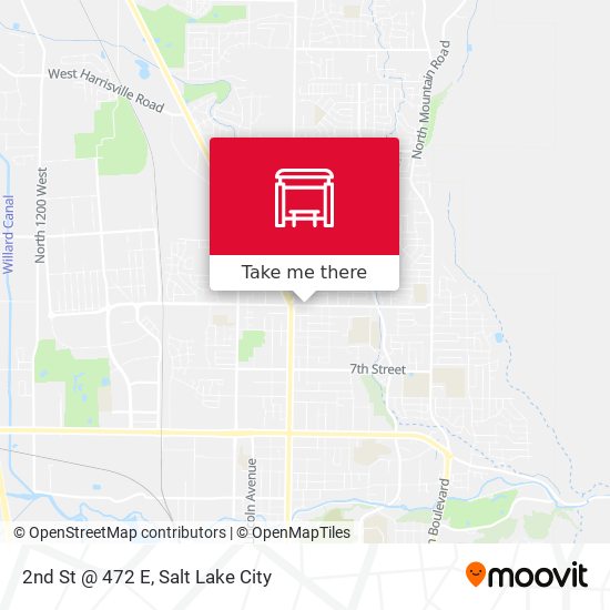2nd St @ 472 E map