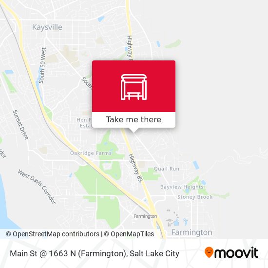 Main St @ 1663 N  (Farmington) map