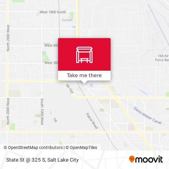 Mapa de State St @ 325 S