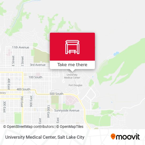 Mapa de University Medical Center