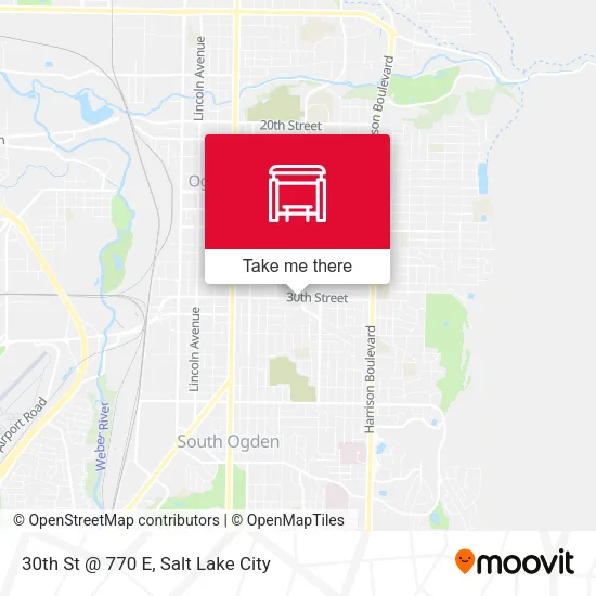 Mapa de 30th St @ 770 E