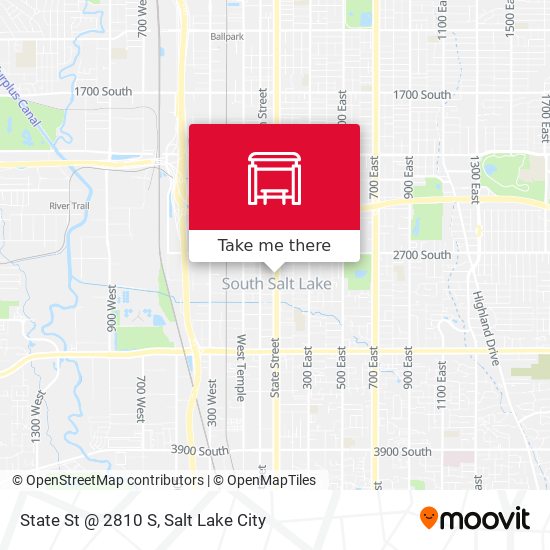 Mapa de State St @ 2810 S