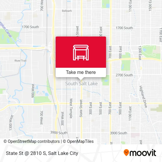 Mapa de State St @ 2810 S