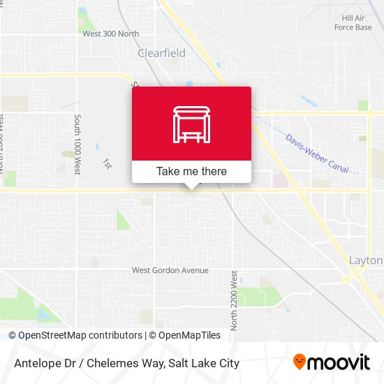 Mapa de Antelope Dr / Chelemes Way