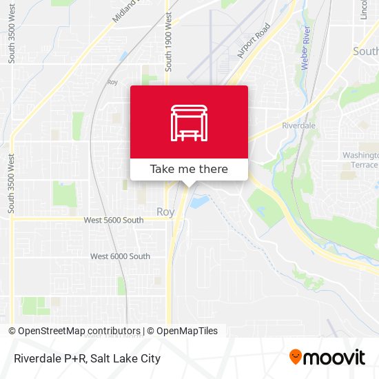 Riverdale P+R map