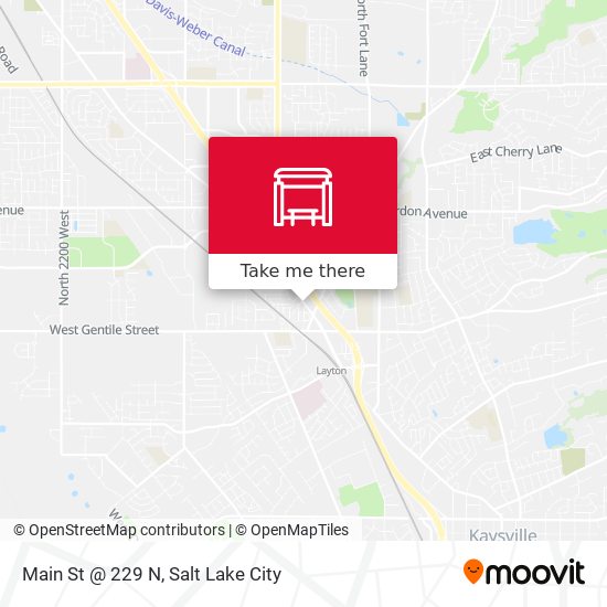 Mapa de Main St @ 229 N