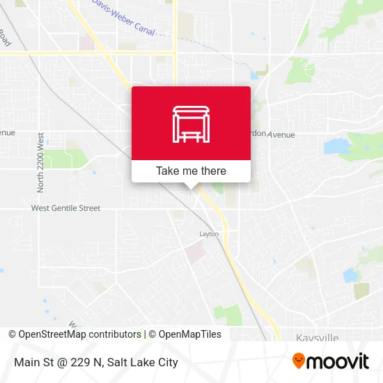 Mapa de Main St @ 229 N