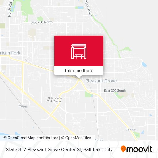 State St / Pleasant Grove Center St map