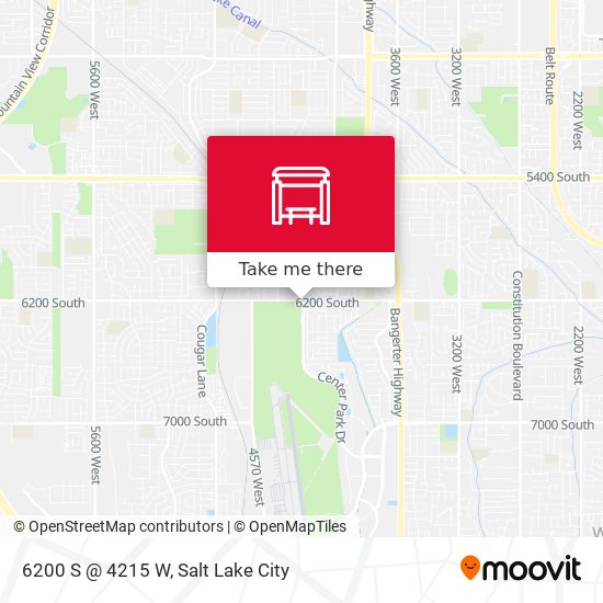 6200 S @ 4215 W map