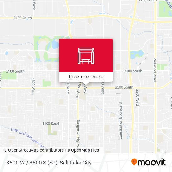 3600 W / 3500 S (Sb) map