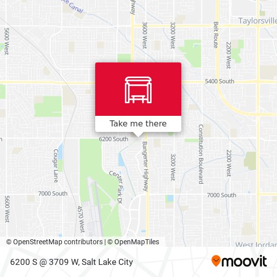6200 S @ 3709 W map