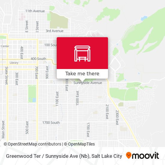 Greenwood Ter / Sunnyside Ave (Nb) map