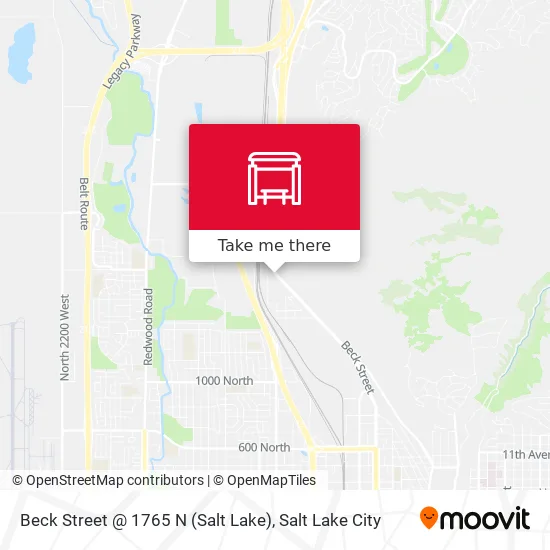 Beck Street @ 1765 N    (Salt Lake) map