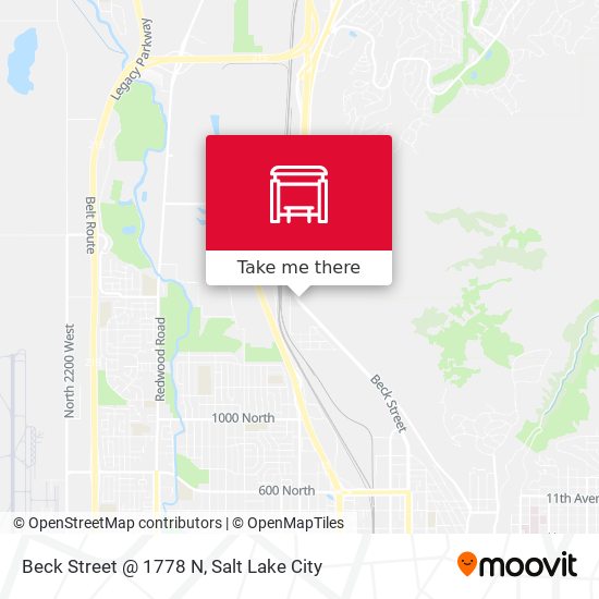 Beck Street @ 1778 N map