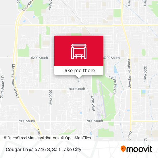 Cougar Ln @ 6746 S map