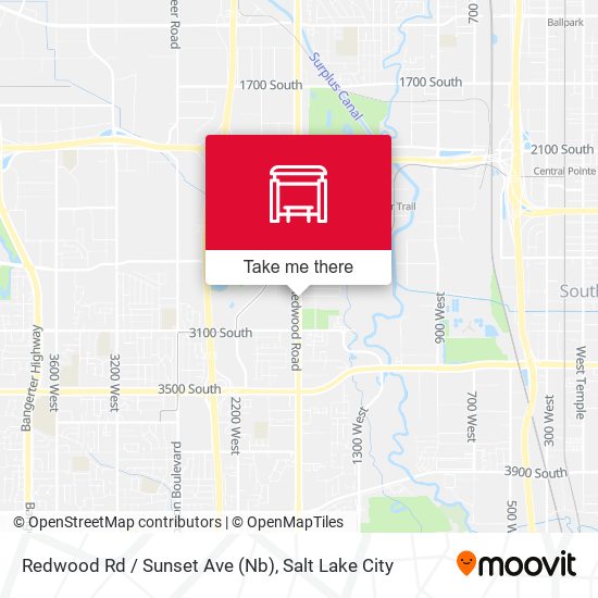Redwood Rd / Sunset Ave (Nb) map