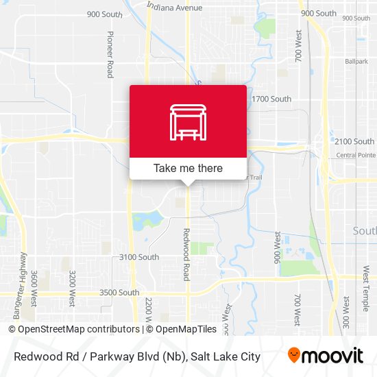 Redwood Rd / Parkway Blvd (Nb) map