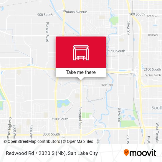 Mapa de Redwood Rd / 2320 S (Nb)