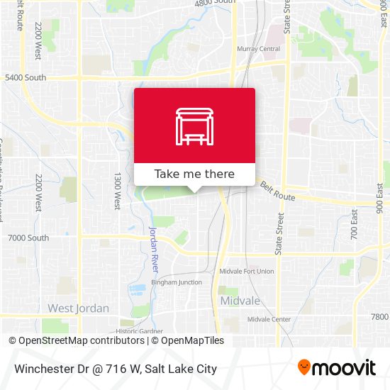 Winchester Dr @ 716 W map
