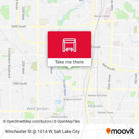 Winchester St @ 1014 W map