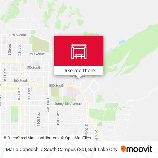 Mario Capecchi / South Campus (Sb) map