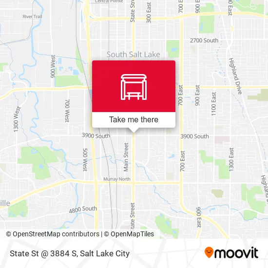 Mapa de State St @ 3884 S