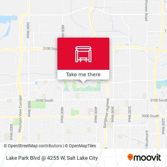Mapa de Lake Park Blvd @ 4255 W