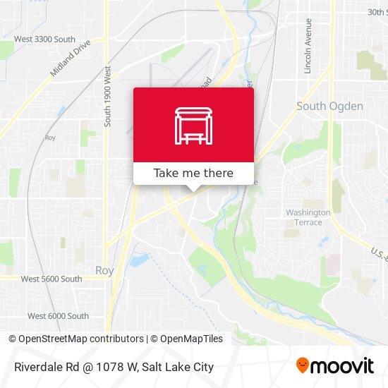 Riverdale Rd @ 1078 W map