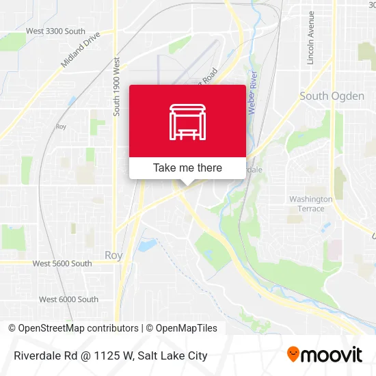 Mapa de Riverdale Rd @ 1125 W