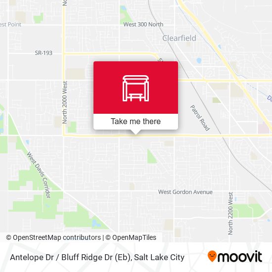 Mapa de Antelope Dr / Bluff Ridge Dr (Eb)