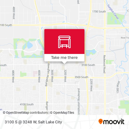 3100 S @ 3248 W map