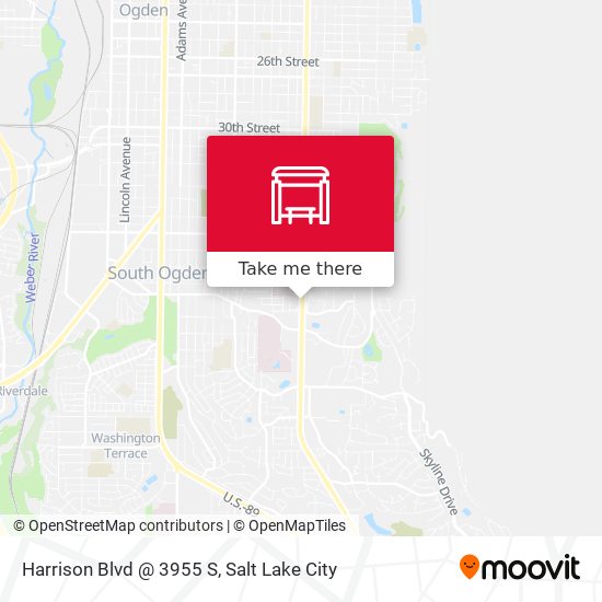 Harrison Blvd @ 3955 S map