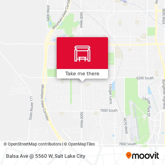 Balsa Ave @ 5560 W map