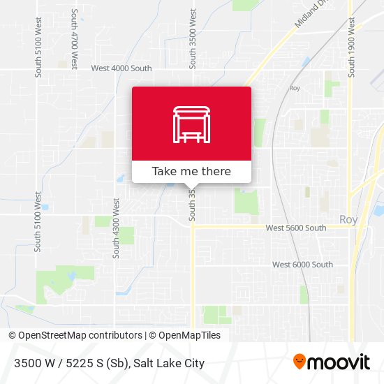 3500 W / 5225 S (Sb) map