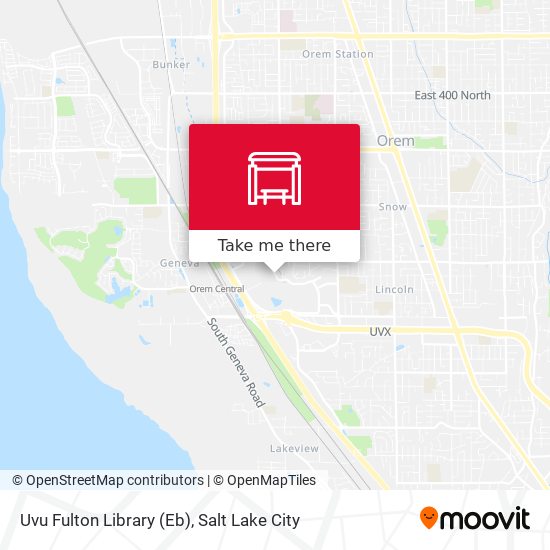 Mapa de Uvu Fulton Library (Eb)