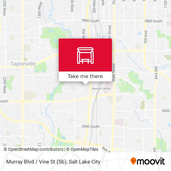 Murray Blvd / Vine St (Sb) map