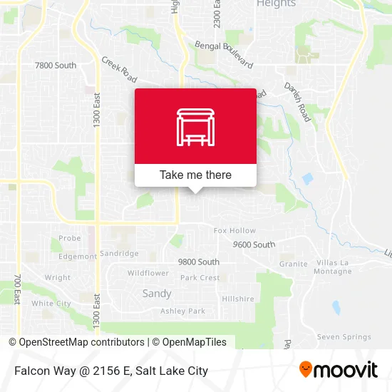 Mapa de Falcon Way @ 2156 E