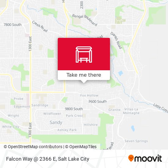 Mapa de Falcon Way @ 2366 E