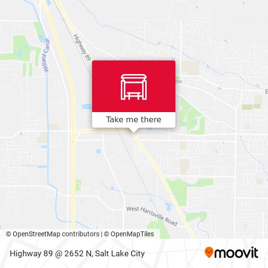Highway 89 @ 2652 N map
