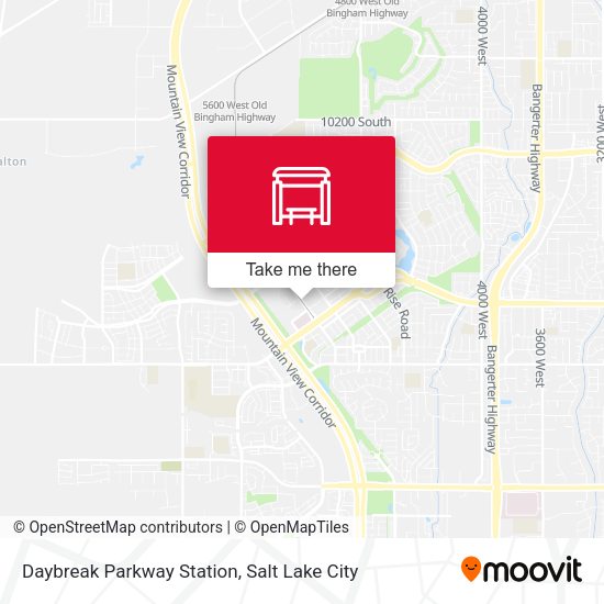 Daybreak Parkway Station map