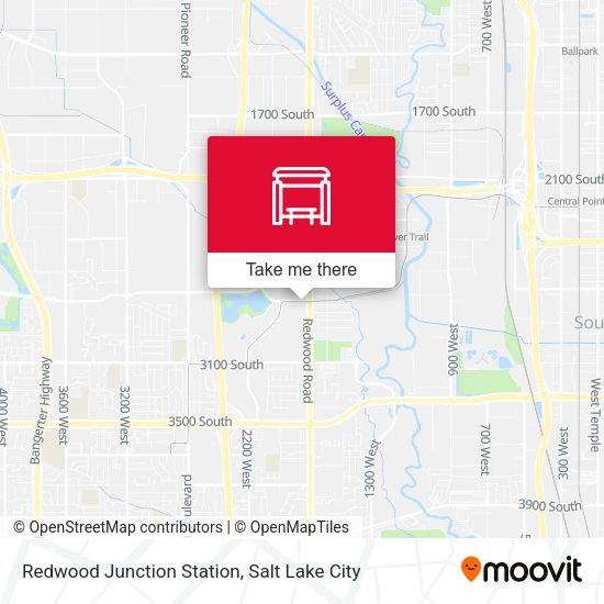 Redwood Junction Station map