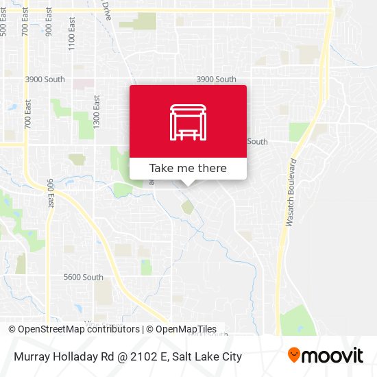 Murray Holladay Rd @ 2102 E map