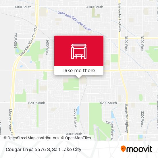 Cougar Ln @ 5576 S map